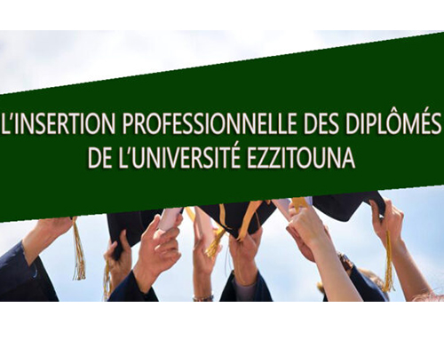 Insertion professionnelle des diplomés de l’Université Ez-zitouna